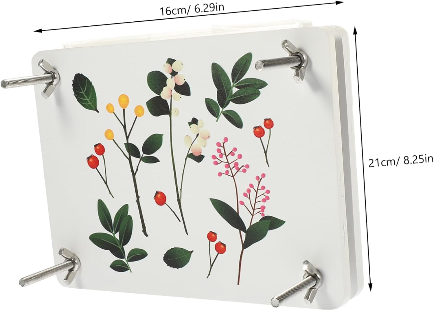 Uonlytech Flower Pressing Kit DIY Flower Press Plant Specimen Pressing Tools Press for Craft Art