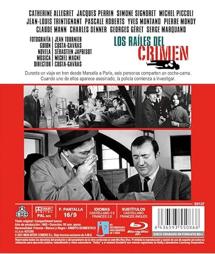 Los railes del crimen [Blu-ray]
