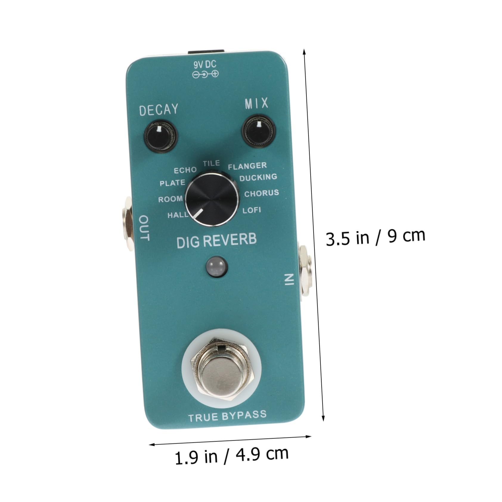 Abaodam 1Set Professional Guitar Effect Supply Audio Effector with High Reliability Noise Reduction for Guitars and Professional Audio Equipment Durable and Easy