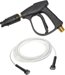 MLD car pressure washer gun high flow adjustable nosel with 7 mtr long flaxible hose pipe multiple cleaning Accessories (M... Price In India