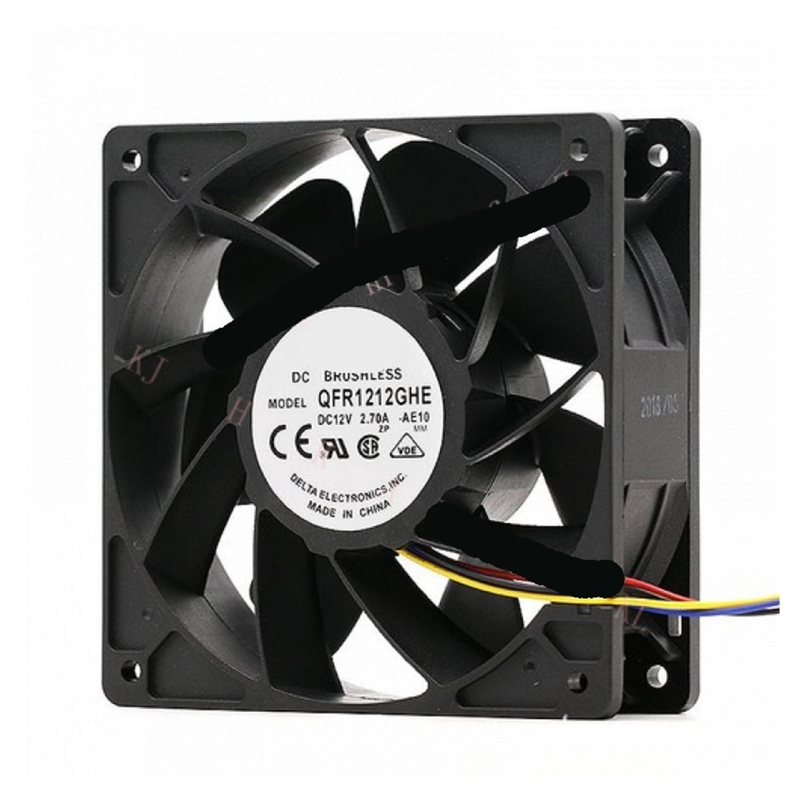 LWJYIPETZQ 12CM QFR1212GHE 12V 2.7A Cooling Fan S7/S9 PWM 12038