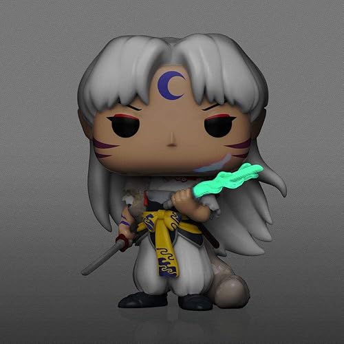 Miniatura 3 de Funko Animación Pop Inuyasha Resplandor en la oscuridad Sesshomaru SDCC 2023 Convención de Verano Exclusivo
