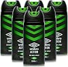 Umbro Deo Spray Action 150ml - Pack of 6