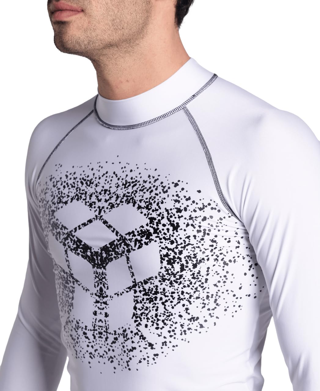 ARENA Wysypka Guard Shirt Mężczyźni Men's Arena Rash Vest L/S Graphic