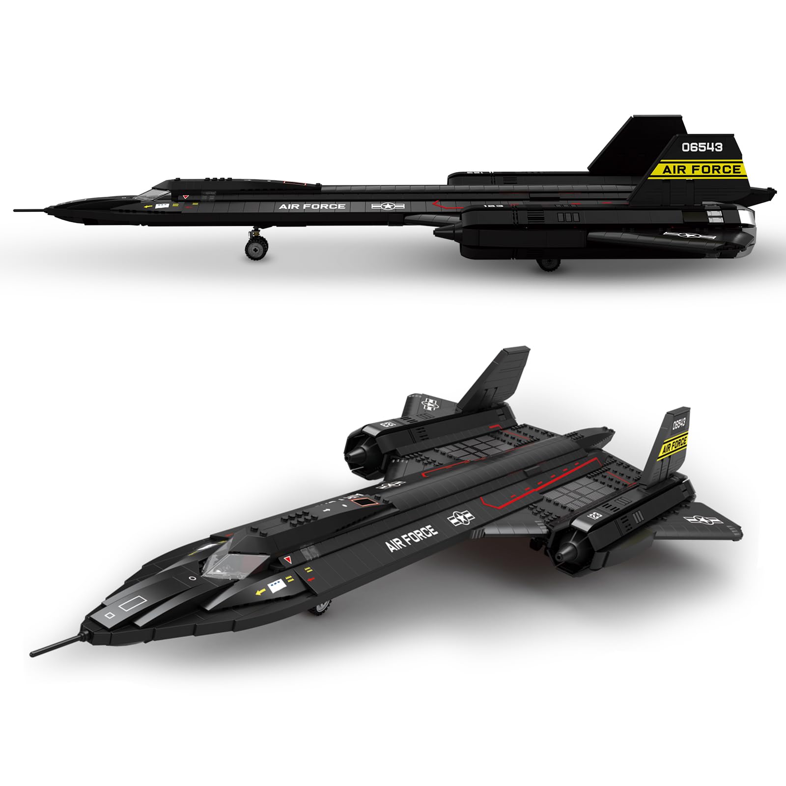 Fighter Jet Toy Building Sets - 1775 Peice Large Model Airplane Kit For Adults Boys Girls, Military Toys Are Suitable For Military Enthusiasts Collection, Christmas, New Year, Birthday Gifts.