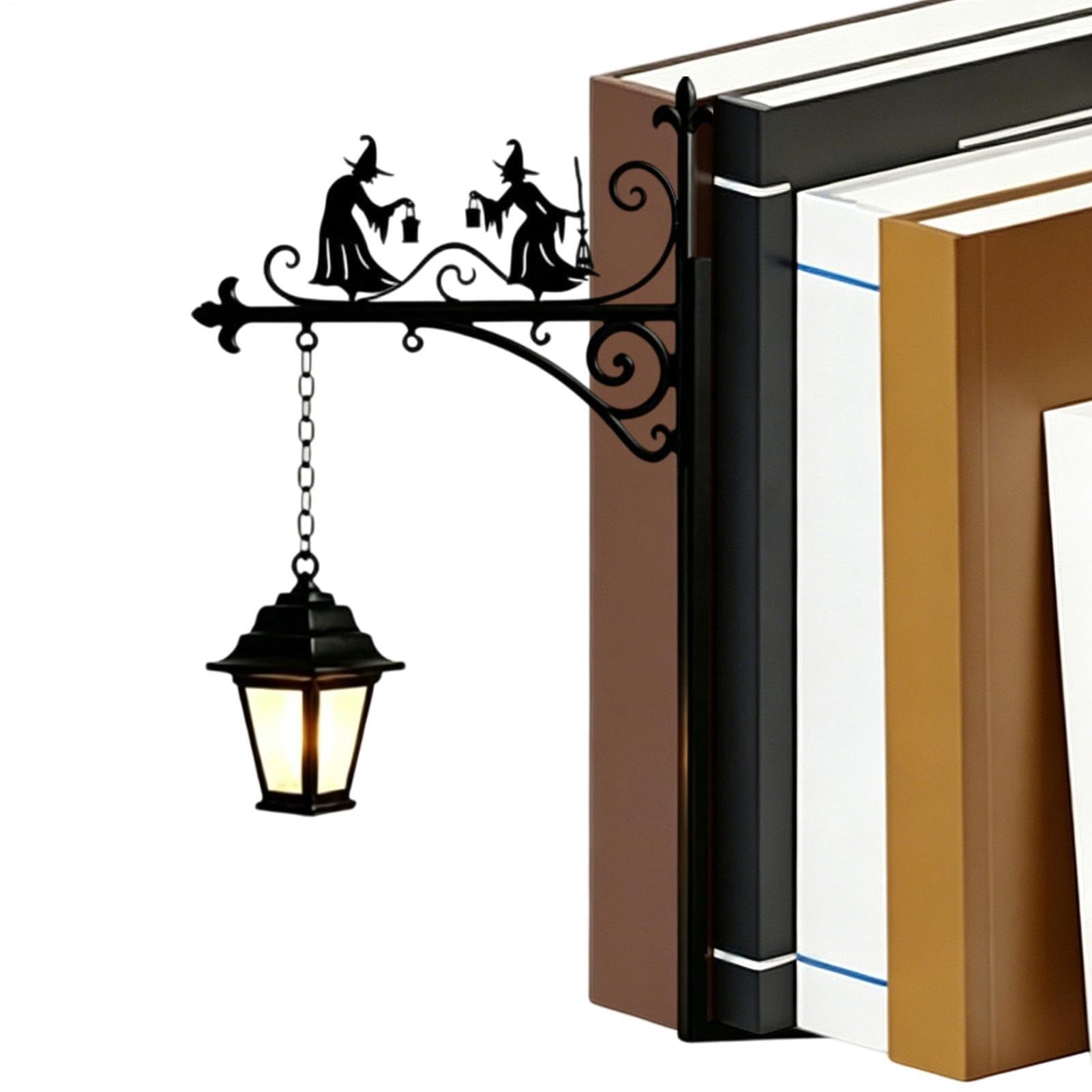 Lámpara de estantería compacta con luz decorativa discreta para baldas y vitrinas 8