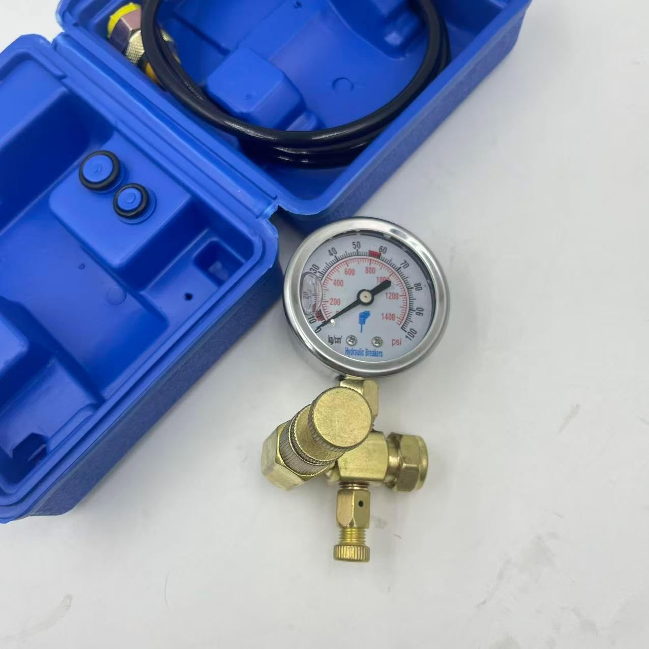 Cylinder for Excavator Breaker, Gun Head 4L 8L Inflatable Steel Cylinder, Nitrogen Meter,Nitrogen Valve