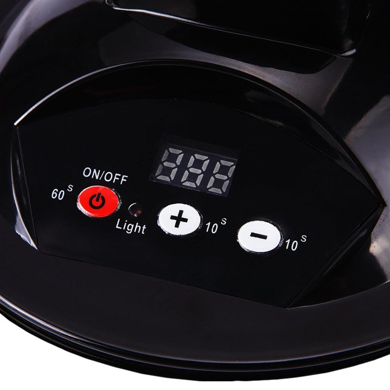 Elektrische Mischschüssel Rührschale Farbpaste Mixer Haartönung mit Automatischem Timer Und Usb für Professionelle Friseursalons Heimfrisuren, Schwarz
