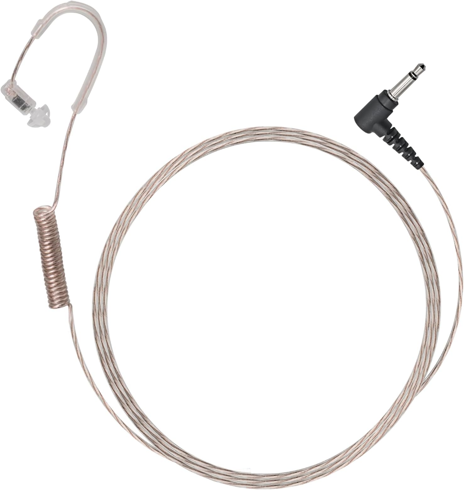 - SHEEPDOG MICROPHONES HDLO - Tubeless, Covert High Definition 3.5mm Police Listen Only Earpiece (HDLO-3.5), Clear, 24 Inch