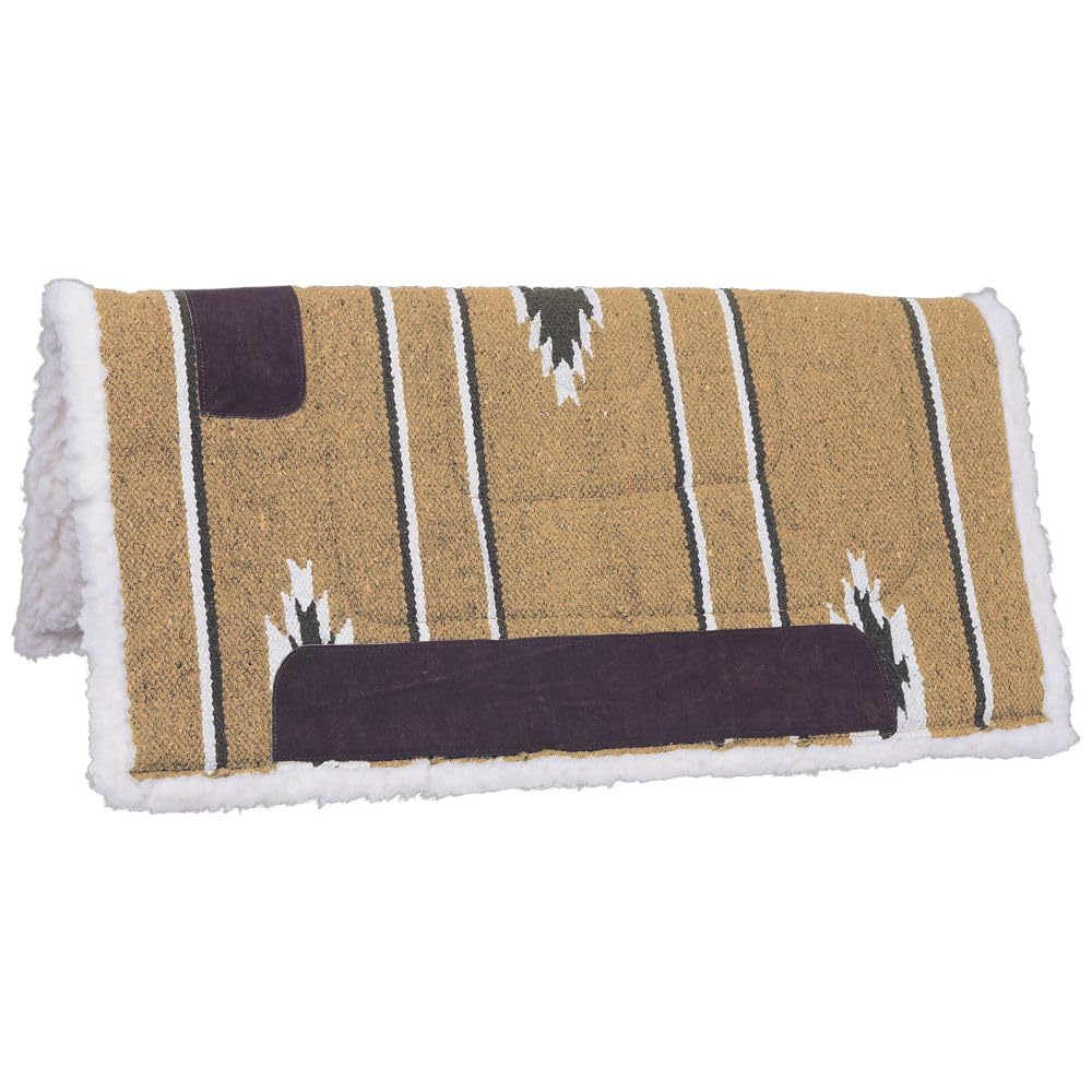 Tough 1 Tough-1 Square Saddle Pad/Fleece Bottom