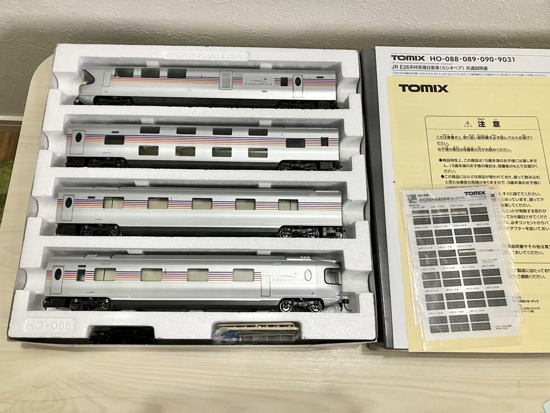 Amazon.co.jp: HO Gauge TOMIX Cassiopeia E26 Series : Hobbies