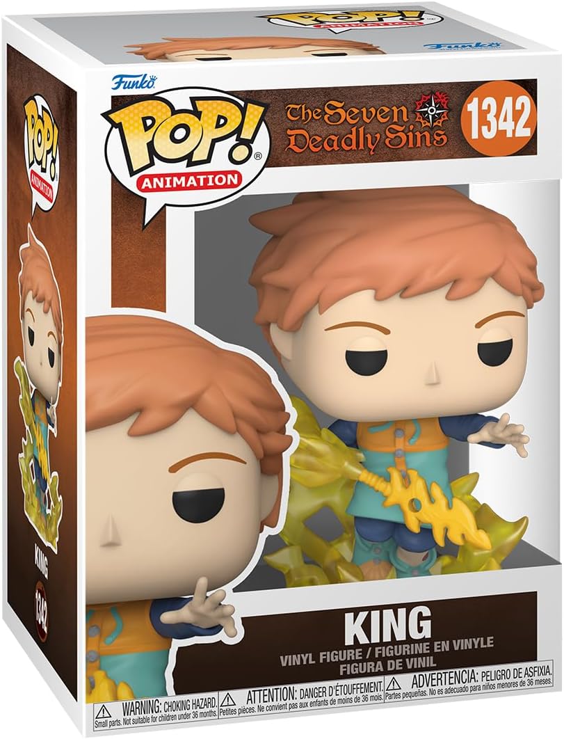 Funko POP! Animation: Seven Deadly Sins - King - Collectable Vinyl Figure - Gift Idea - Official Merchandise - for Kids & Adults - Anime Fans - Model Figure for Collectors and Display