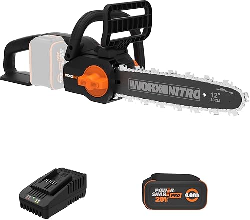 Miniatura 9 de Worx WG322 20V Power Share - Motosierra inalámbrica de 10" con Auto-Tensión