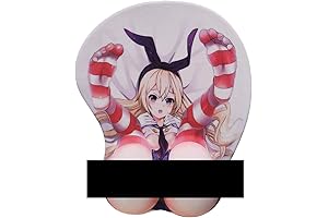 Cute Butt Mouse Pad with Wrist Support