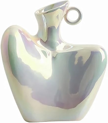 Jarrón de cerámica para estilo minimalista, florero de busto de estatua única, moderno florero abstracto para decoración del hogar, centros de mesa,