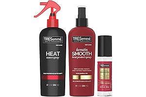 TRESemmé Keratin Smooth Hair Care 3-Piece Set: Anti-Frizz, Heat Protection, and Shine