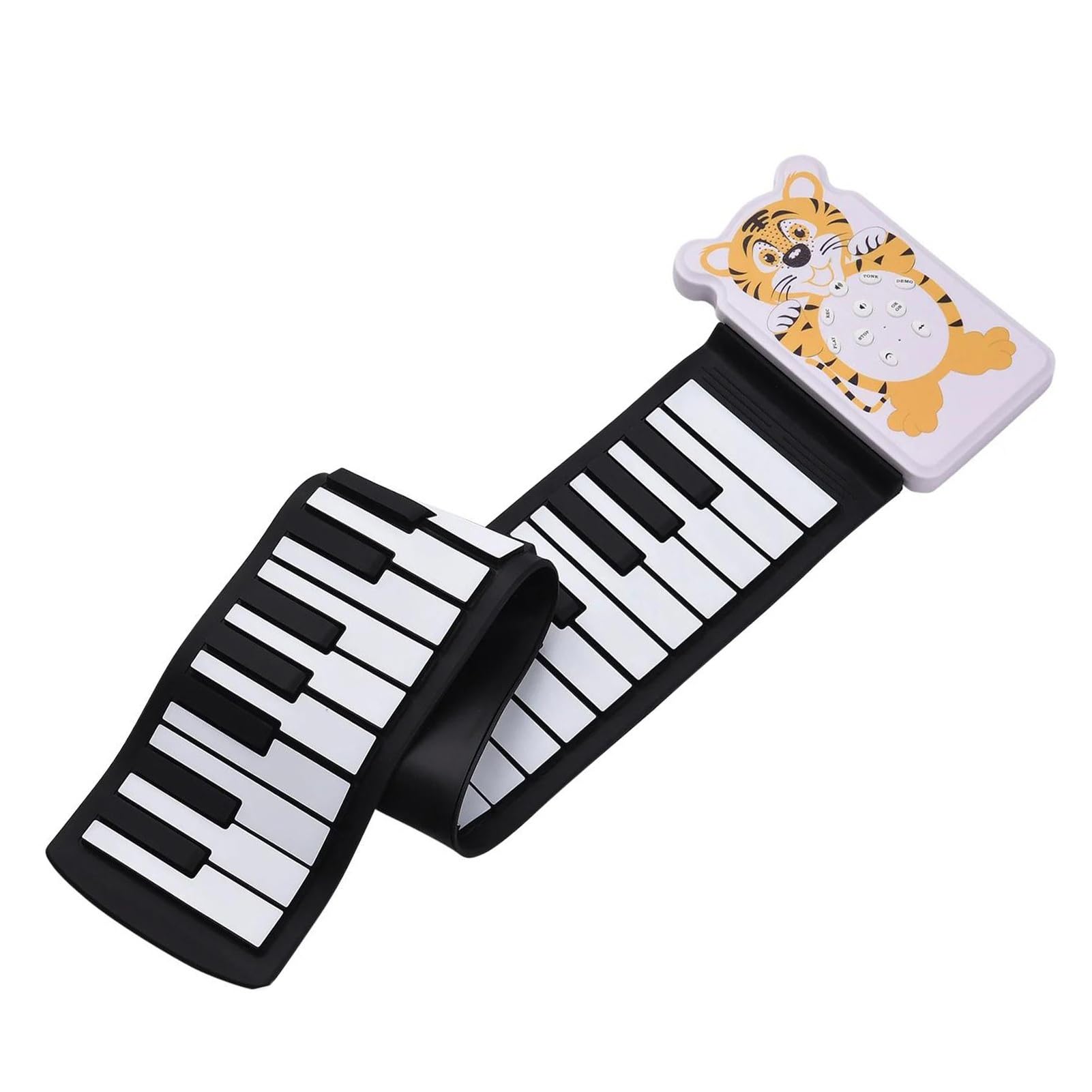Amazon | 49鍵折りたたみ電子ピアノ 8音色6デモ録音機能 エコー