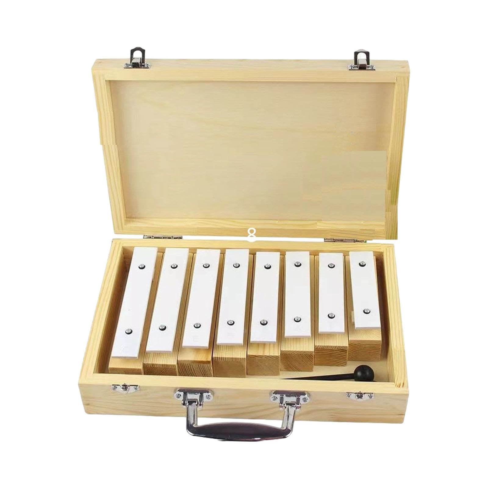Baoblaze Xilófono de Madera de 8 Notas, Juguete Musical para Niños de 1, 2 Y 3 años