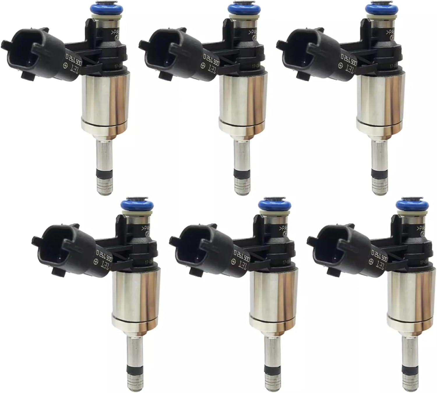 Injection Valve Petrol Compatible with Chevrolet for Traverse LS LT LTZ 3.6L V6 Gas 2012 2013 2014 2015 2016 Car Fuel Injector Nozzle Accessories 12663380(6 Pcs)