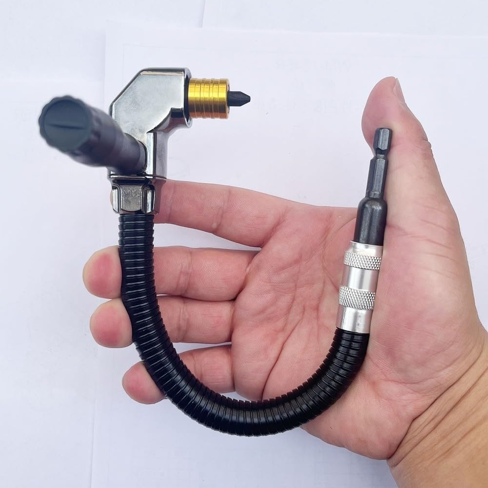 Adaptador Ángulo Flexible 30cm para rápido 1/4 para acero Adaptador
