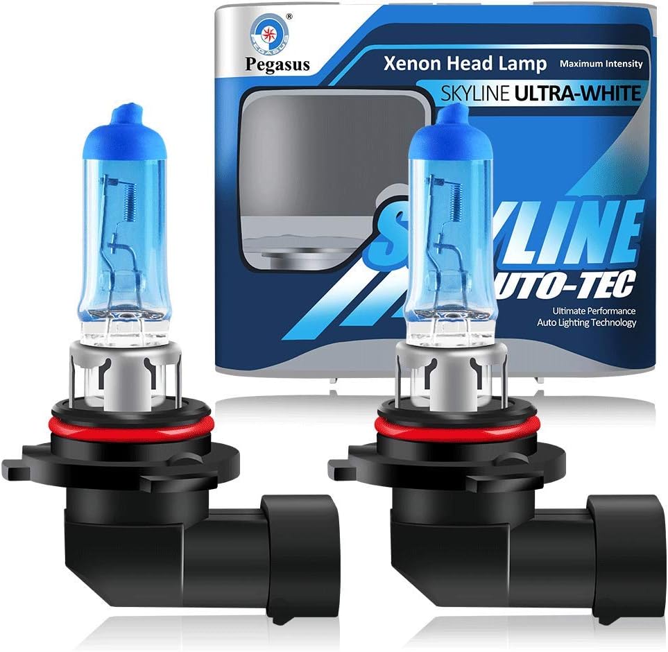 yifengshun 2pcs 55W 9005 Halogen Headlight Bulbs Super Bright Xenon White 5000K 12V For Car Front Halogen Lamp Fog Light DRL