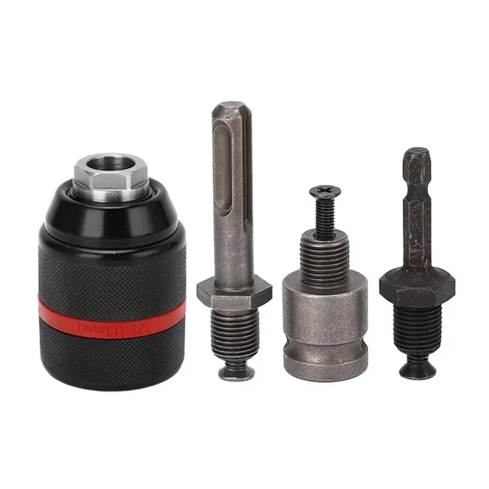 Mandrino autoserrante filettato autobloccante 1/2-20UNF 1,5-13mm Adattatore for chiave tonda esagonale for cambio rapido