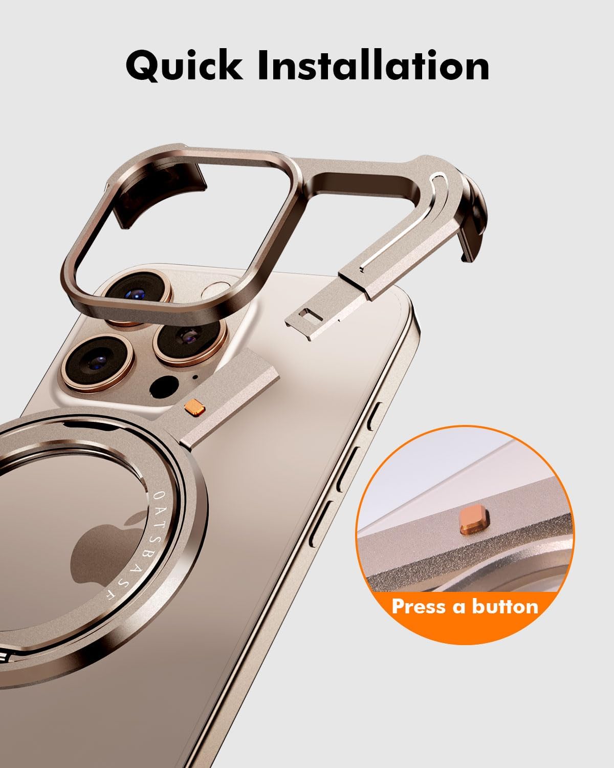 PANPHEN Minimalist Phone Case Compatible with iPhone 16 Pro Max - Image 2