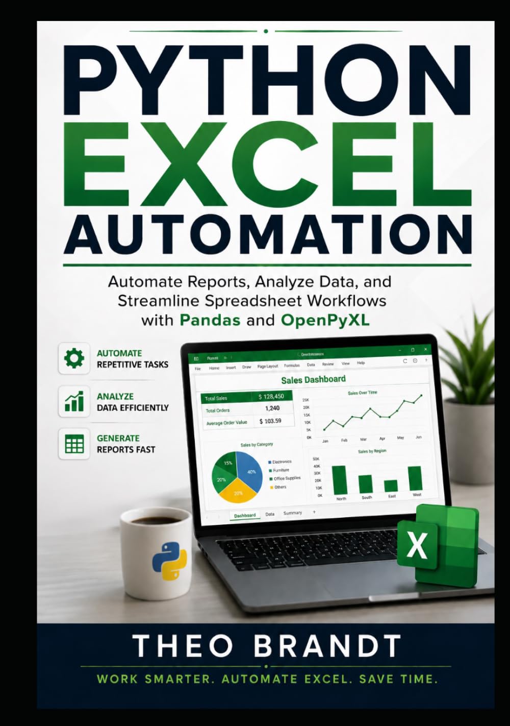 Python Excel Automation: Automate Reports, Analyze Data, and Streamline Spreadsheet Workflows with Pandas and OpenPyXL