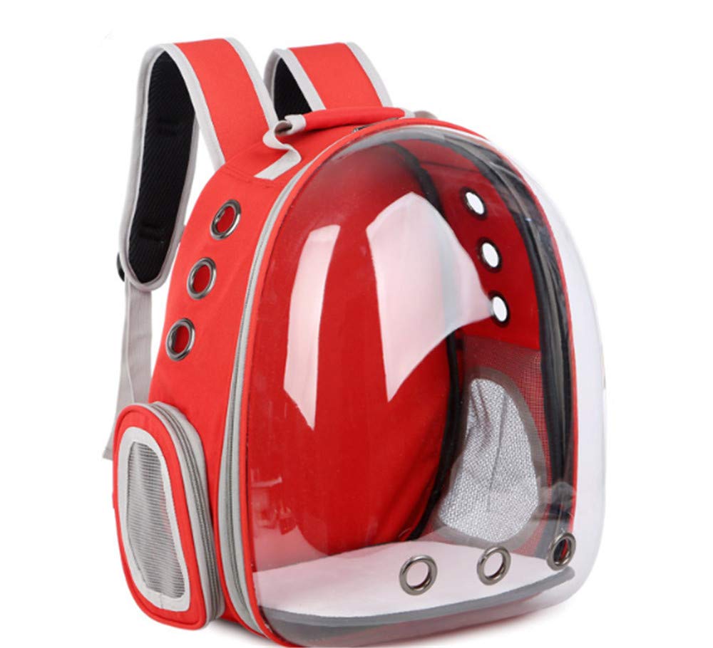 Sac de transport pour chat respirant avec hublot d'espace et coque rigide