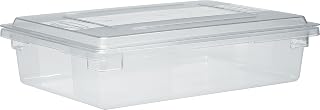 Rubbermaid Commercial Products Polycarbonate Food Storage Box/Tote 8.5 Gallon Clear for Restaurant/Kitchen/Cafeteria