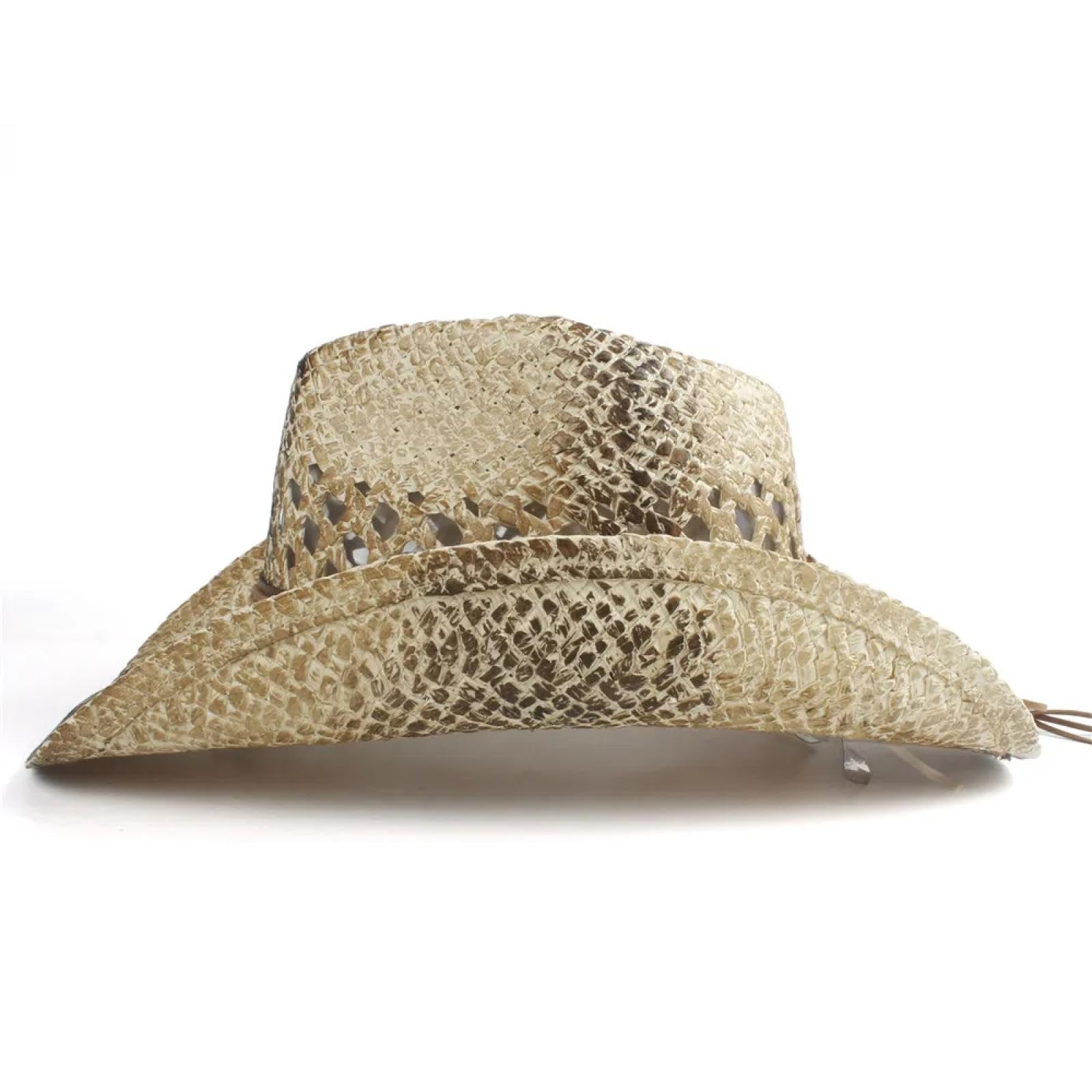 Sonnenhut Strohhut Hut Westlicher Cowboy Hut Für Frauen Männer Handgemachte Stroh Hombre Stroh Cowgirl Jazz Sun Caps