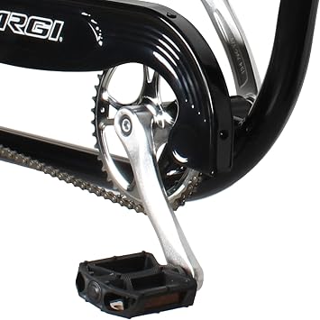 MICARGI Vancouver 26 Stretch Chopper Cruiser Fat Tire 1/7-Speed Hi-Ten Steel Spokes Triple Tree Fork Beach Cruiser Bike for Adult