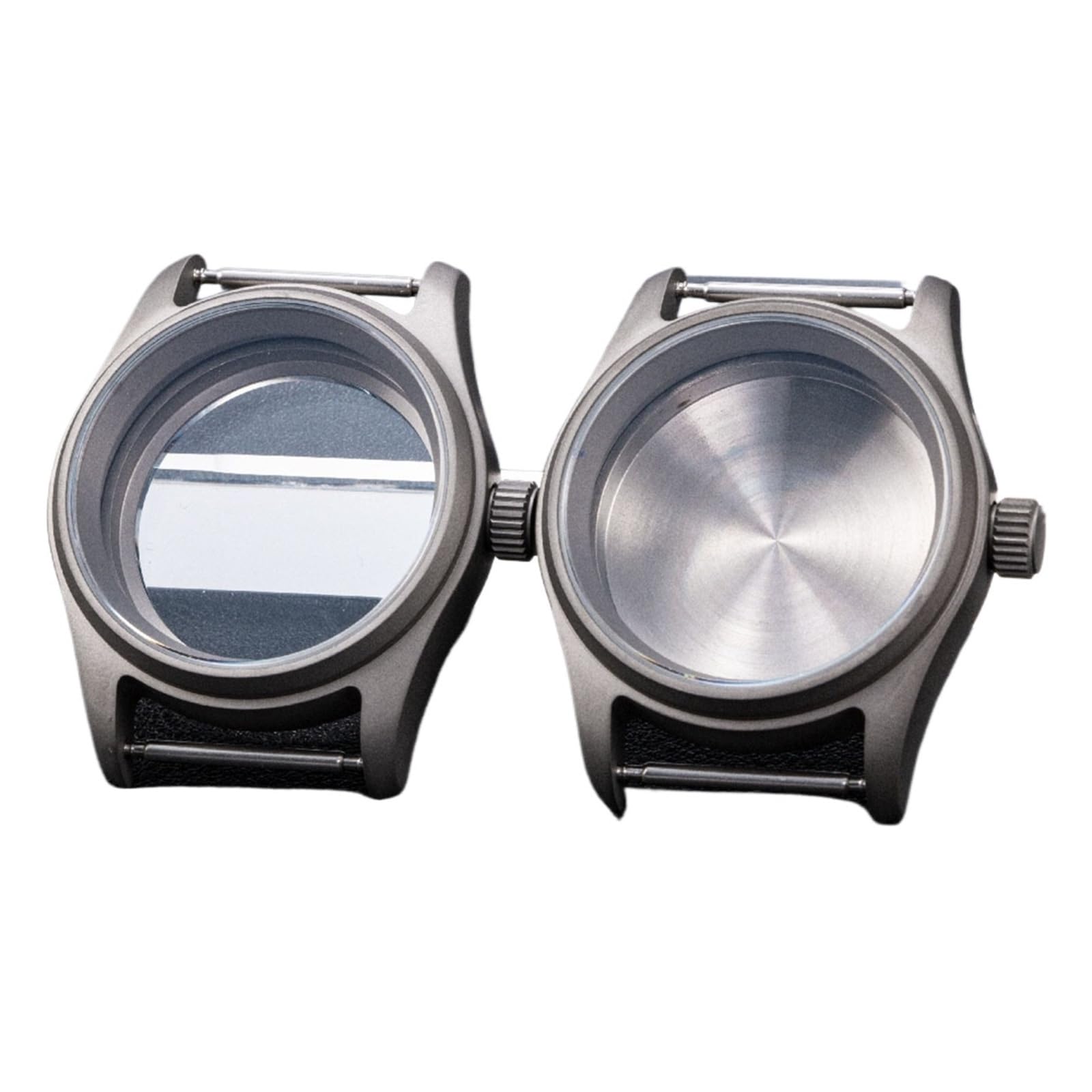1 sztuk T2 tytanowy/stalowy zegarek do nurkowania dla NH34 NH35 NH38 NH70 PT/ETA AR Sapphire 20BAR wodoodporny antyalergiczny Parth(Glass back,36mm NH)
