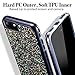 ESR iPhone 7 Case,iPhone 6 Case, Bling Glitter Sparkle Dual Layer Shockproof Hard PC Back + Soft TPU Inner Shell Skin for 4.7