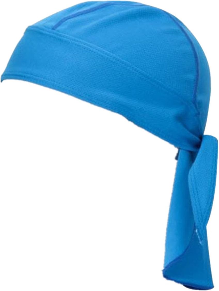 AiJump Beanie Bandana Hat Helmet Liner Skull Cap Adjustable Motorcycle Biker Cycling Cap Quick Dry Sweat Wicking Wrap Bandana for Outdoor Sports