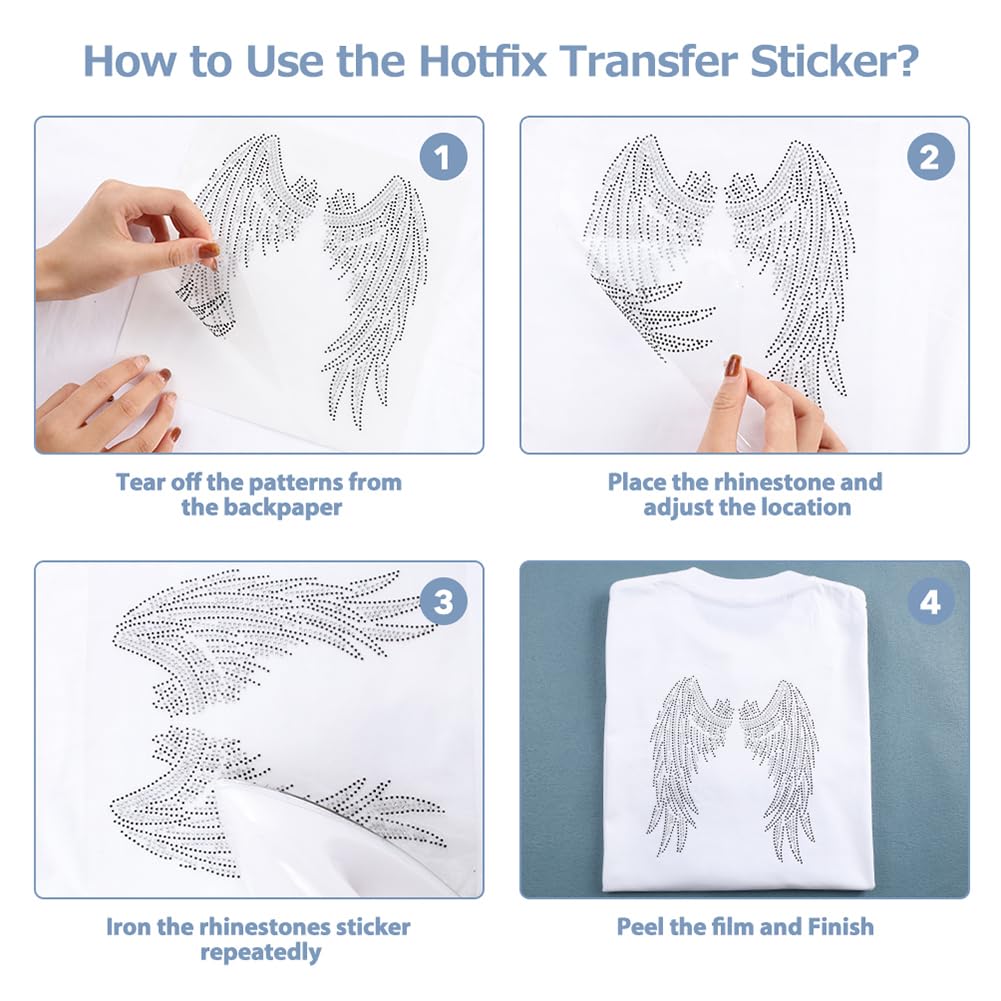 Applicazione A Caldo Teschio Glitter Toppa Termoadesiva, Motivo:  Teschio/Pirata Con Strass, Dimensioni Piccole Decorazione Magliette Fai Da Te