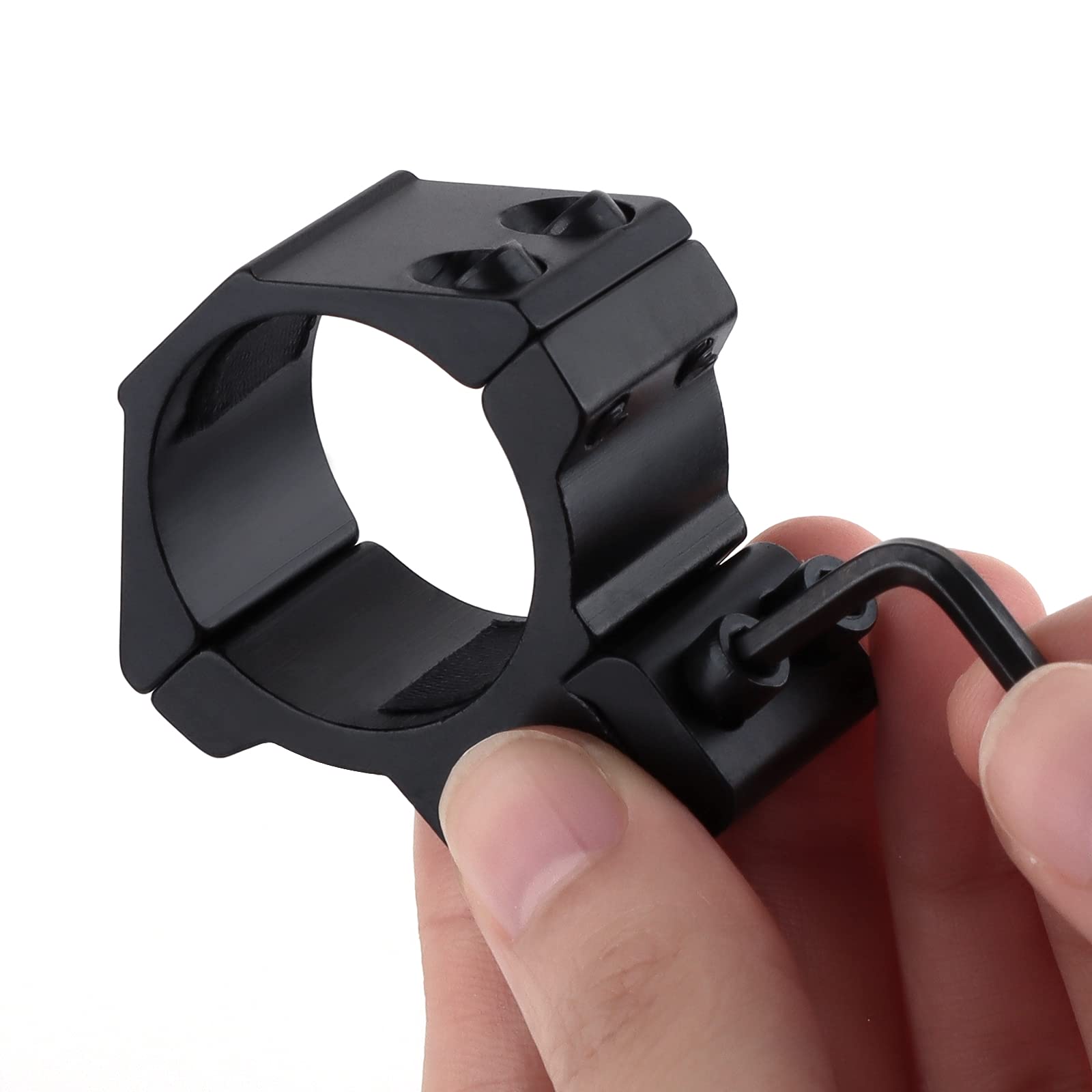 Anelli per Ottica Attacco Ottica 30mm Barrel Mount with 11mm Weaver Picatinny Rail Riser per Riflescope Ottica