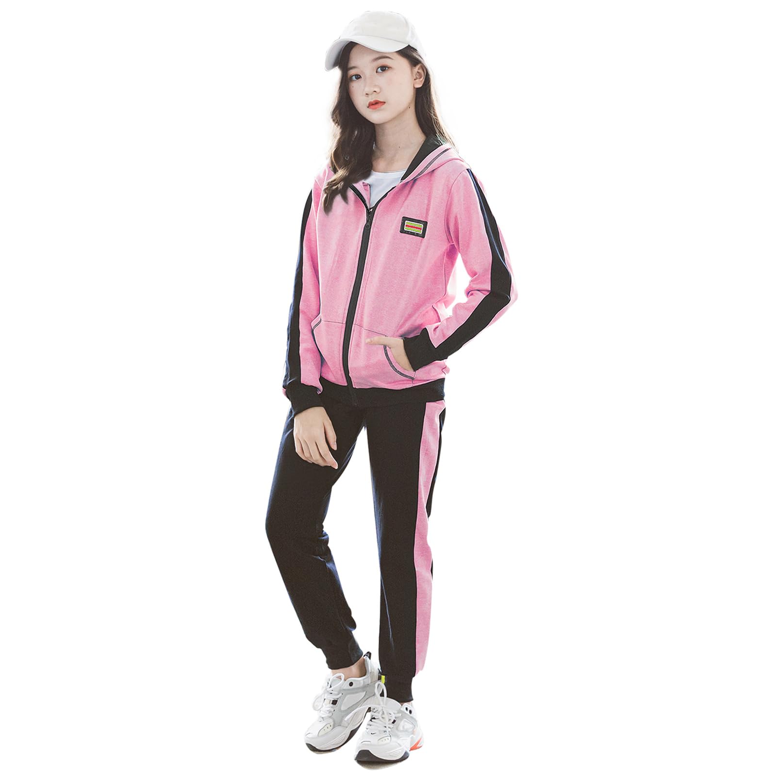 Trainingsanzug Kinder Mädchen Jogginganzug Sportanzug 2tlg/3tlg Sportbekleidung Sportjacke Jogginghose Sweatshirt