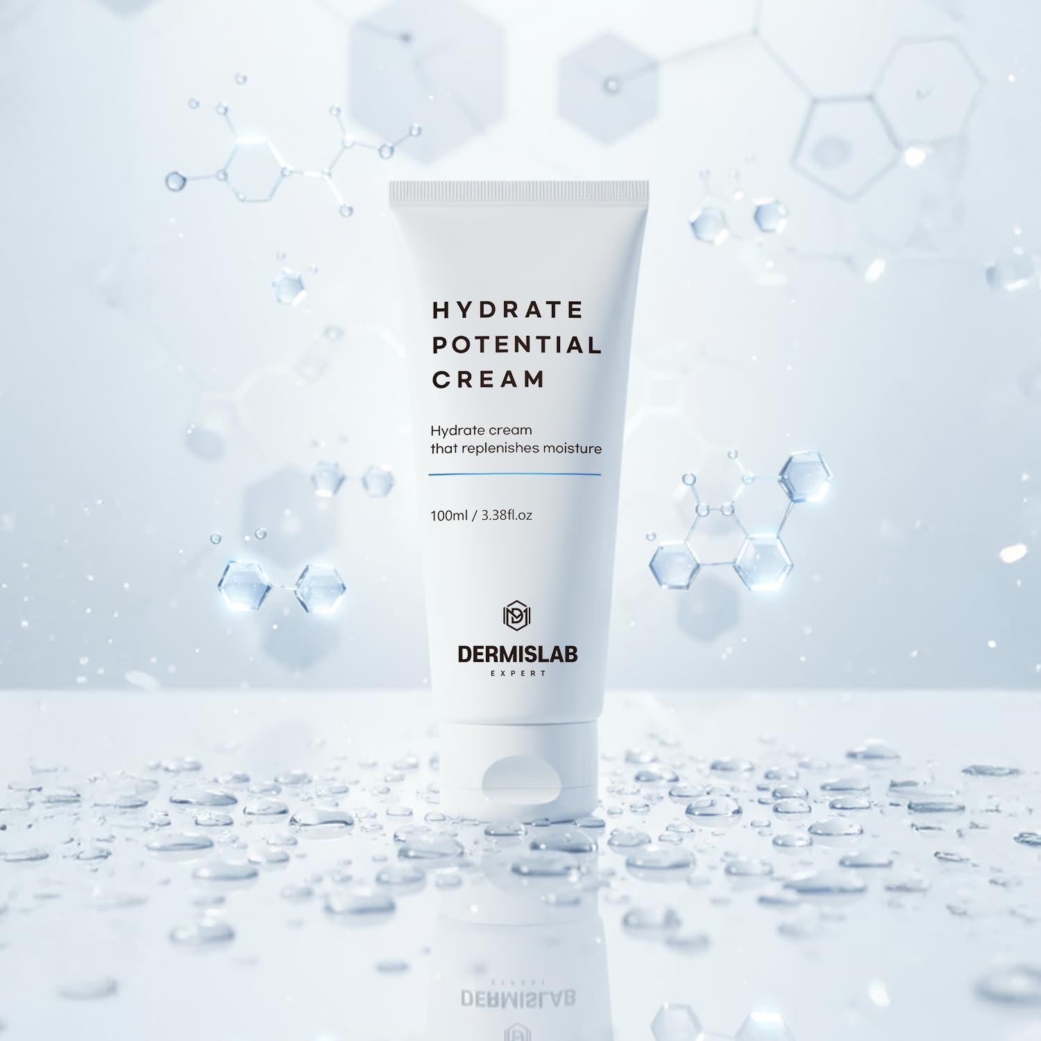 Hydrate Potential Cream – Korean Skincare Hyaluronic Acid & Ceramide Deep Hydration Face Cream | 100 ml / 3.38 oz