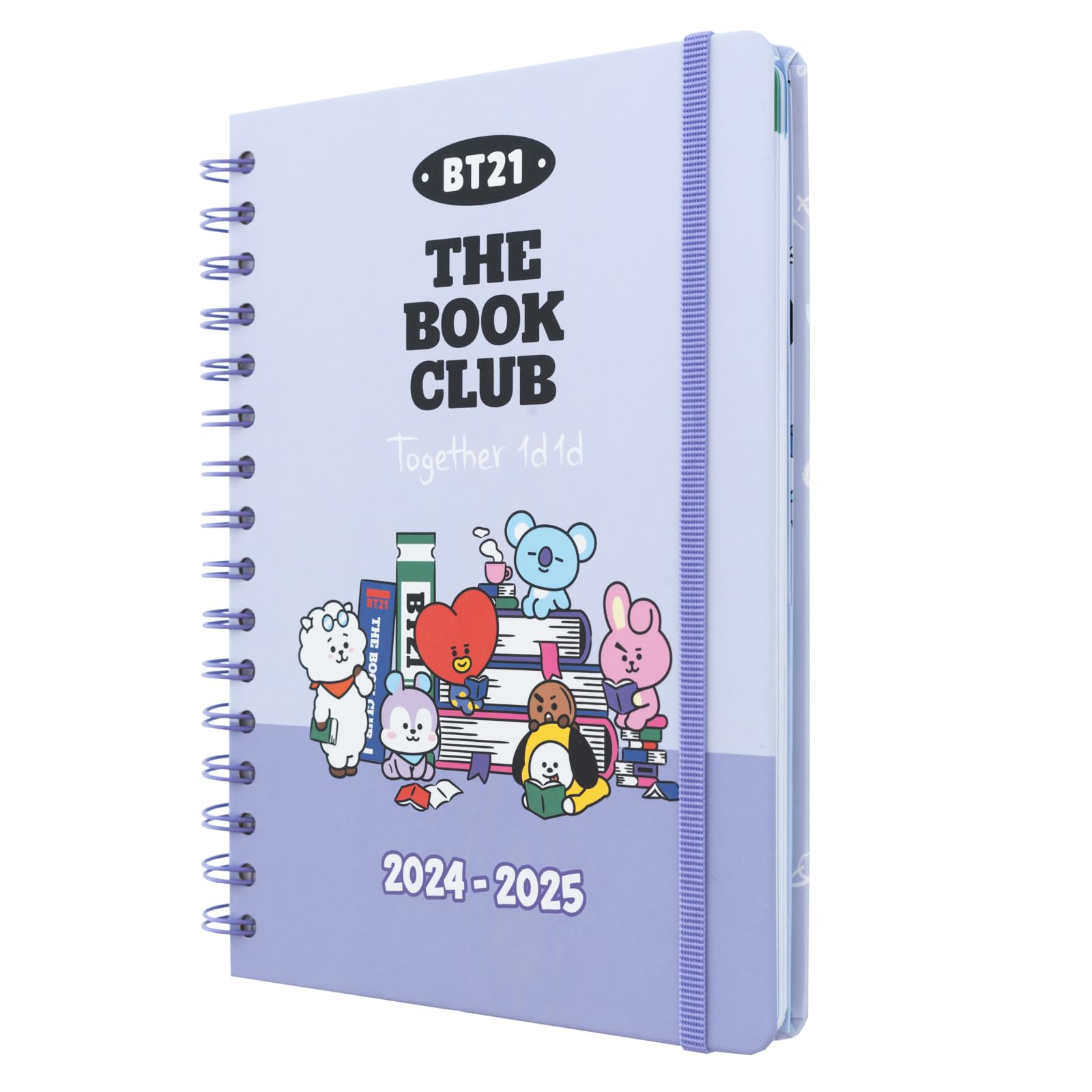 Grupo Erik Agenda escolar 2024 2025 semana vista A5 BT21 - Agenda 2024 2025 semana vista A5 ilustraciones - Agenda escolar 2024-2025 niña, Agenda escolar 2024-2025 niño Vuelta al cole Material escolar