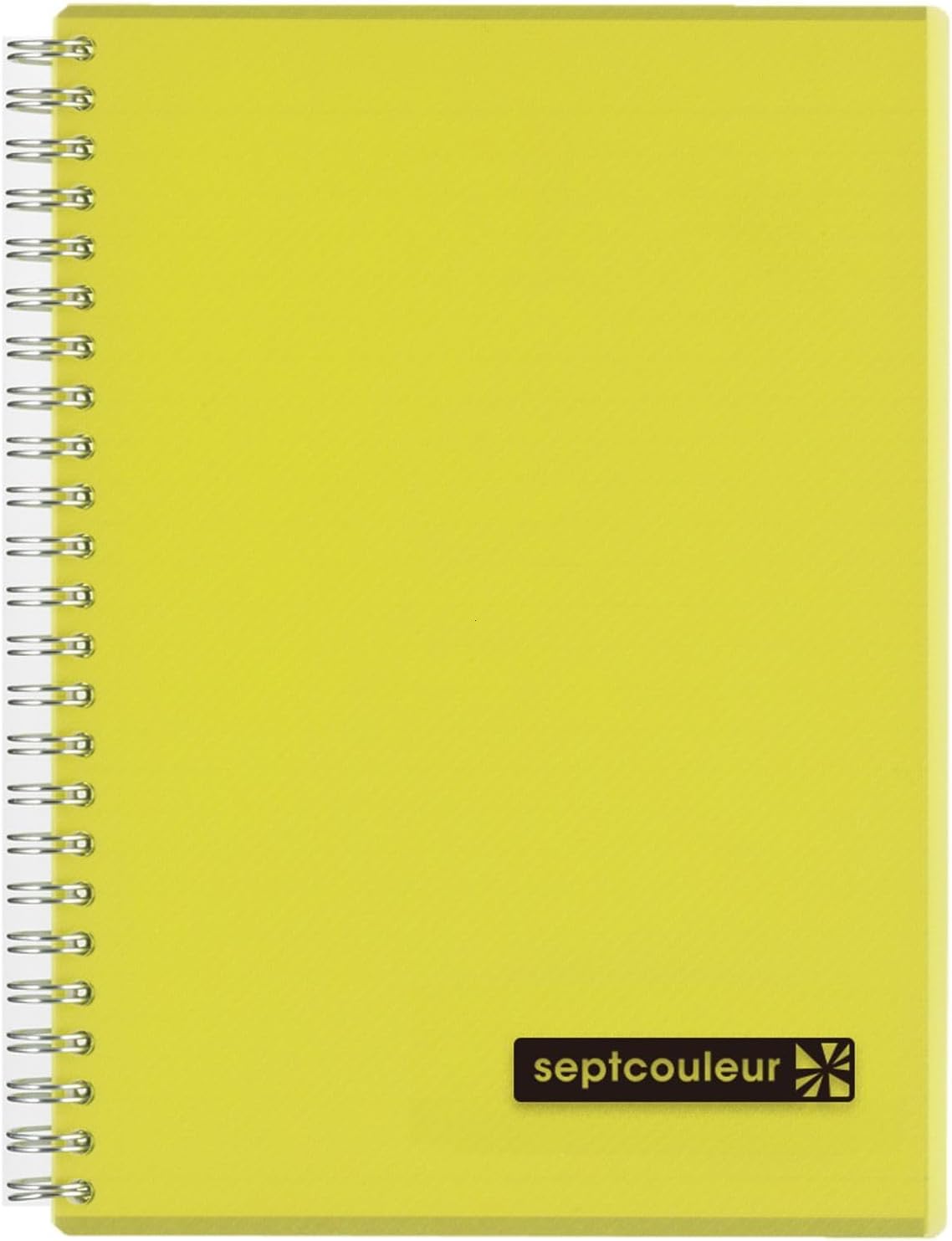 Maruman Sept Couleur 80 Sheet Note Book, A5 Size, Yellow