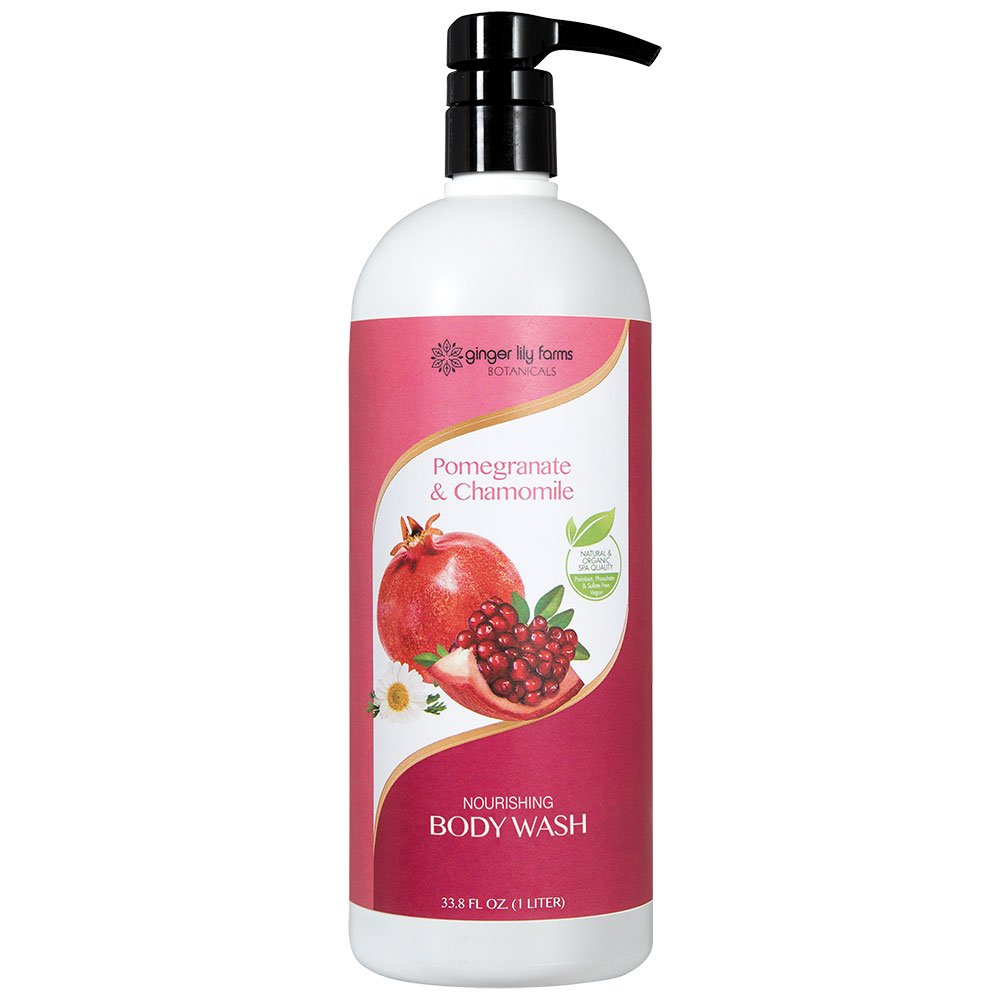 Buy Ginger Lily Farms Botanicals Nourishing Body Wash Pomegranate