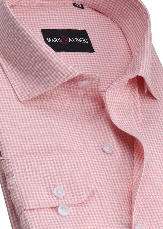 Image of Mark & Albert Men's Digital Print Full Sleeves Regular Fit Shirt