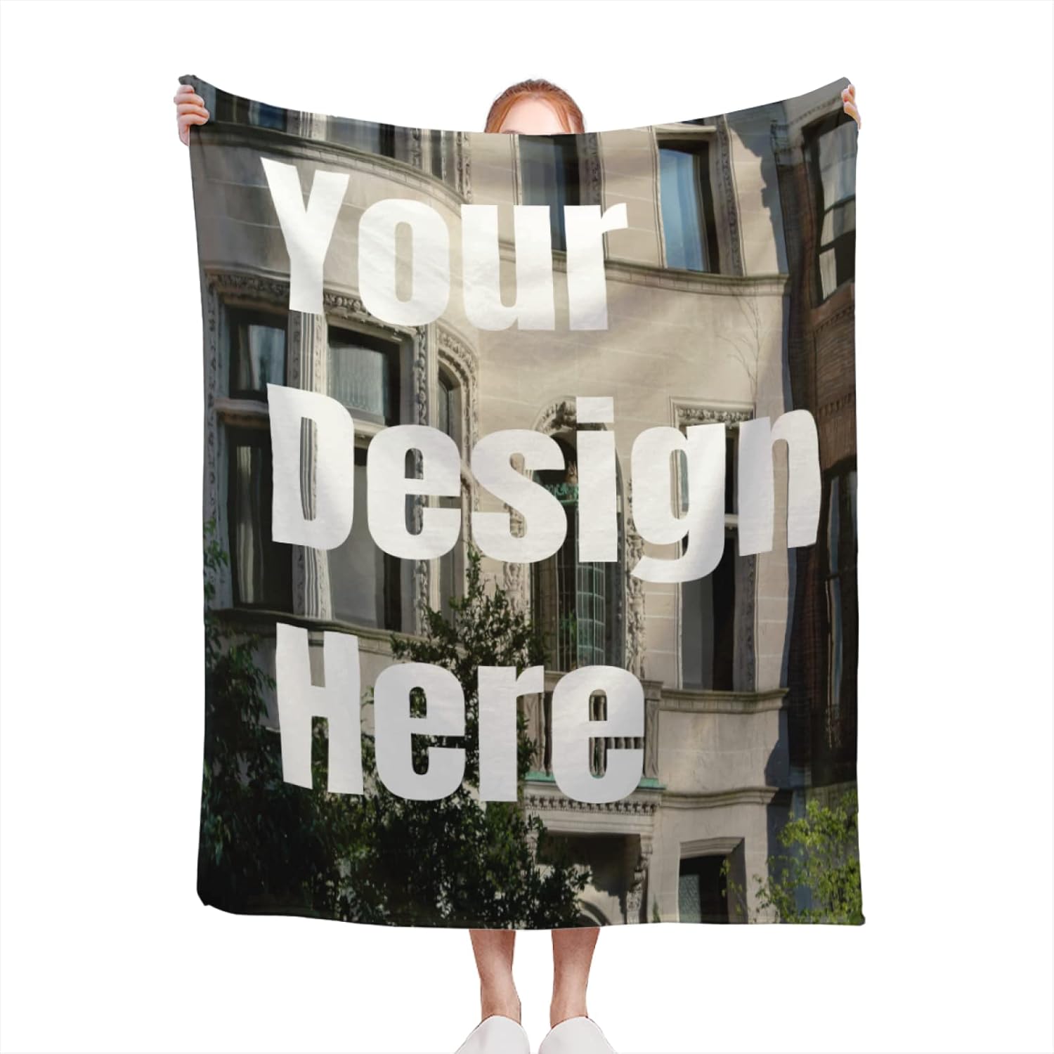 Custom Blanket with Photo Picture Blanket Personalized with