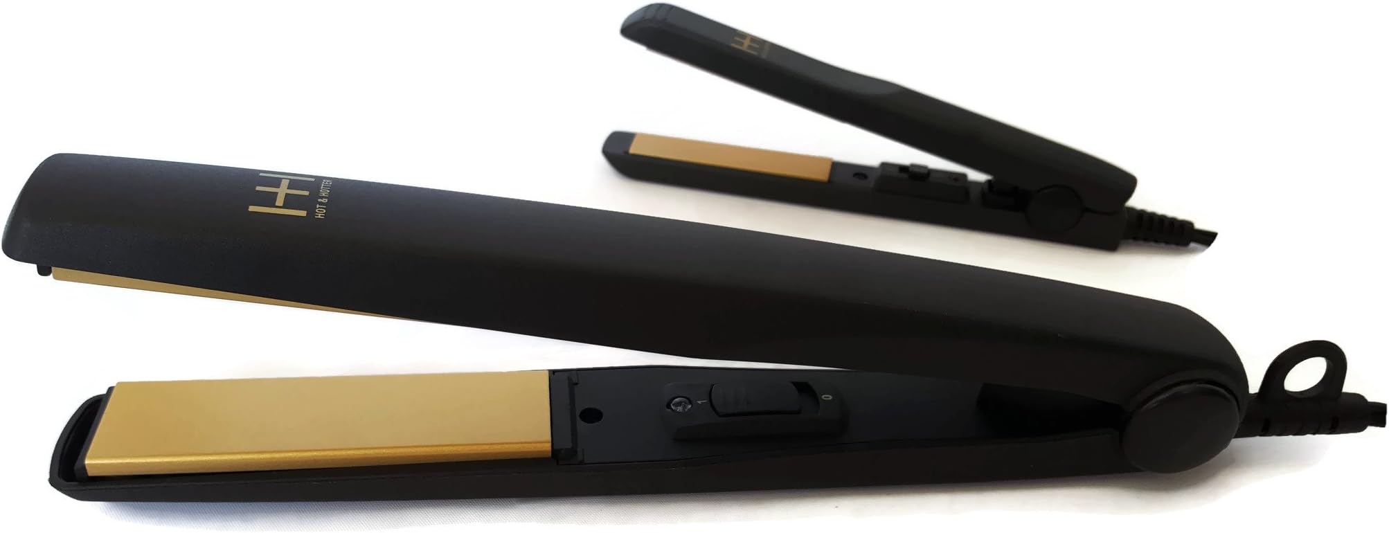 Hot & Hotter Value Combo Gold Ceramic Flat Iron