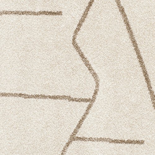 Tapete redondo 7' color marfil y gris Safavieh miniatura 4