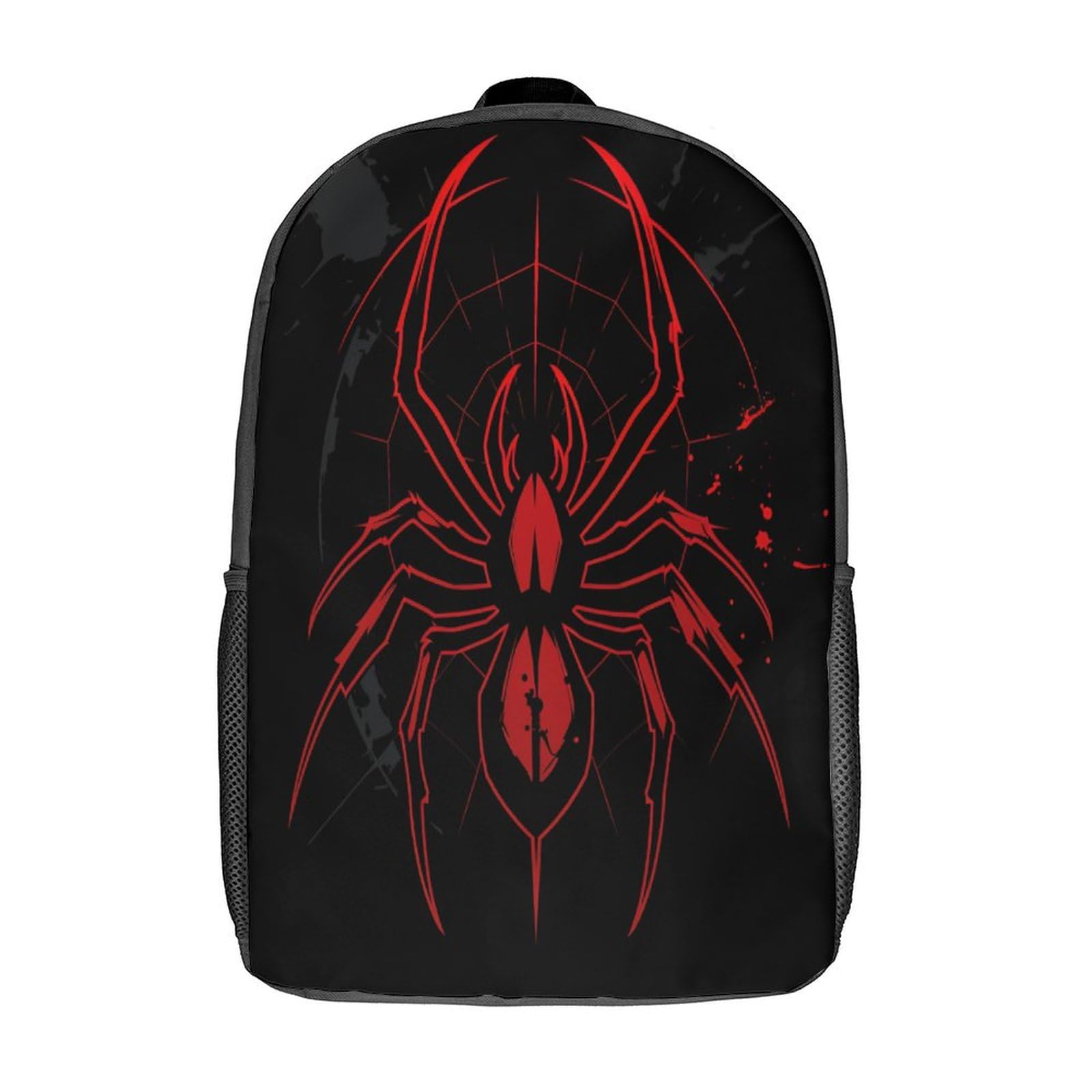 Chengzetco Unisex Kids Style Spider Backpacks Kids School Backpack School Bags 3D Printed Cartoon School Bag For Boys Elementary And Middle School Students 17Inch