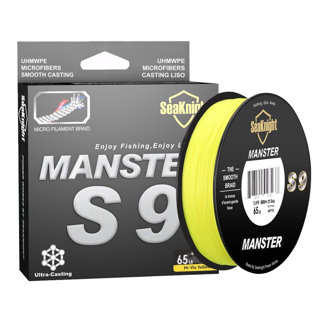 Amazon.com : SeaKnight Braided Line 9Strand PE Braided Fishing