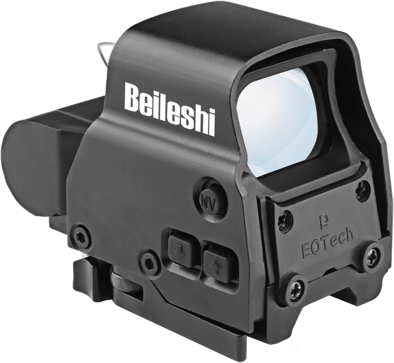 Beileshi 558 Holographic Sight Red Green Dot Sight Scope, 20 Levels Brightness, 35x24mm Objective Lens Suitable for 20mm Track