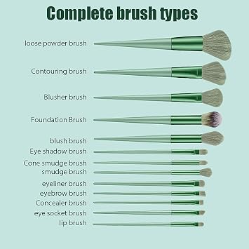 BEAUTY Professional Makeup Brush Set - 13Pcs Makeup Brushes